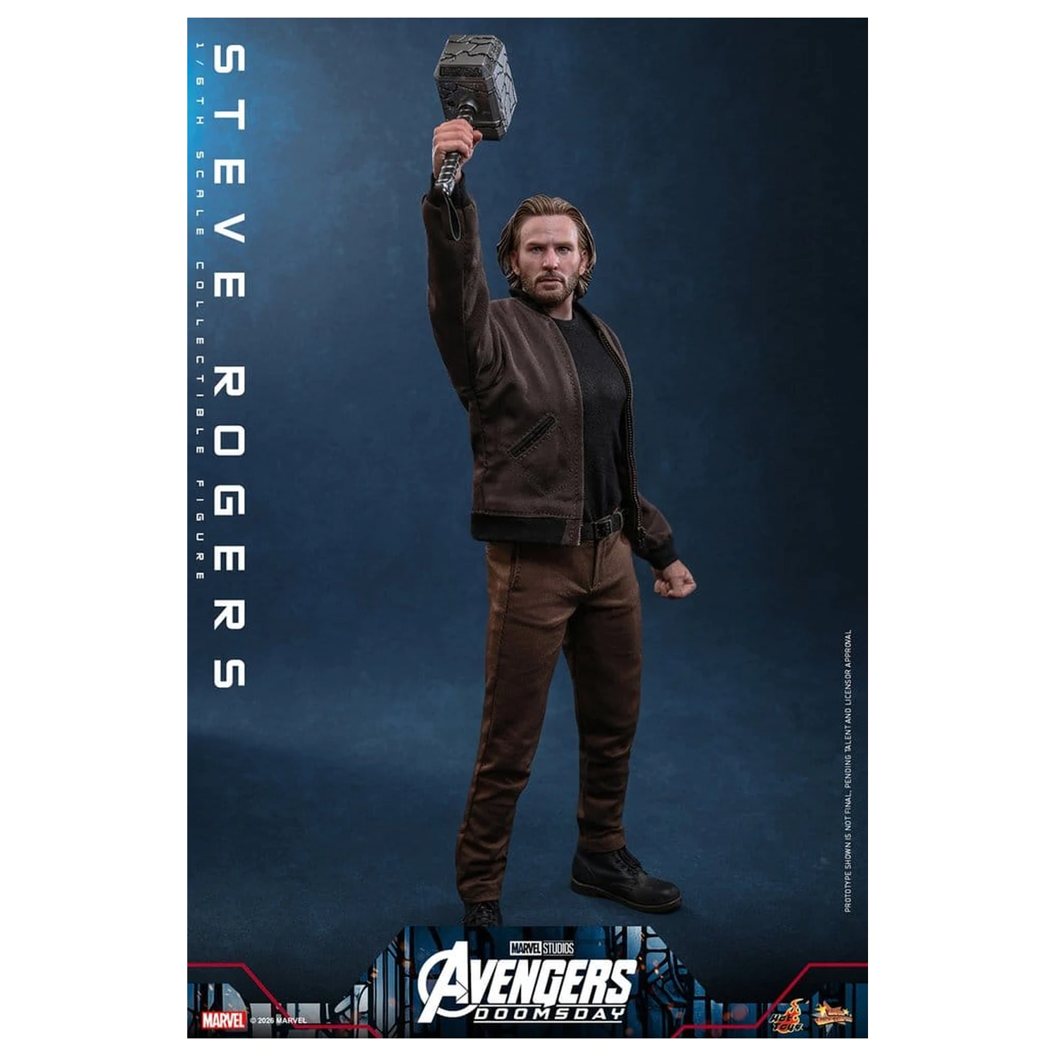 Marvel Avengers: Doomsday Movie Masterpiece Figurina de actiune 1/6 Steve Rogers 31 cm poza produsului