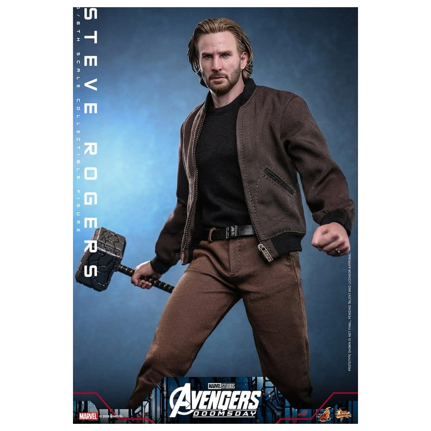 Marvel Avengers: Doomsday Movie Masterpiece Figurina de actiune 1/6 Steve Rogers 31 cm poza produsului