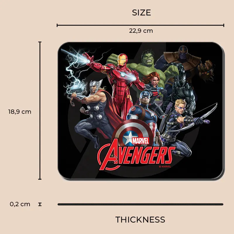 Marvel Avengers mouse pad poza produsului