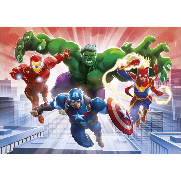 Marvel Avengers Puzzle strălucitor 104 piese poza produsului