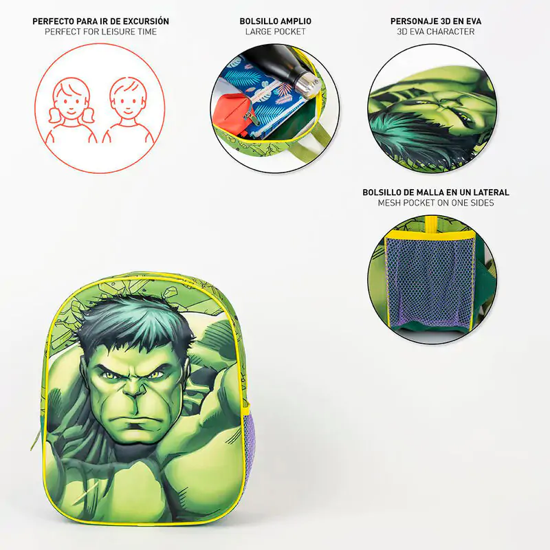 Rucsac Marvel Avengers Hulk 31cm poza produsului