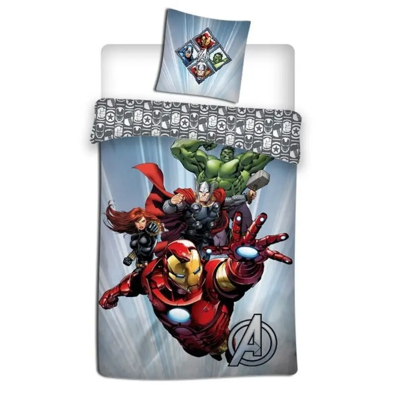 Marvel Avengers microfibra husa de pilota pat 90cm poza produsului
