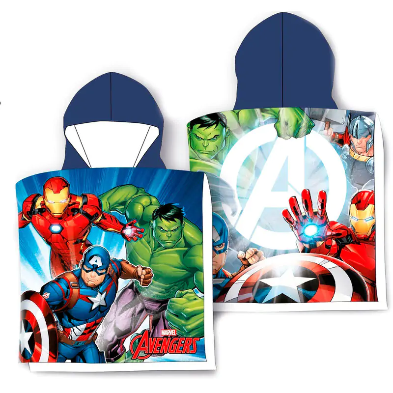 Marvel Avengers microfibre poncio prosop poza produsului