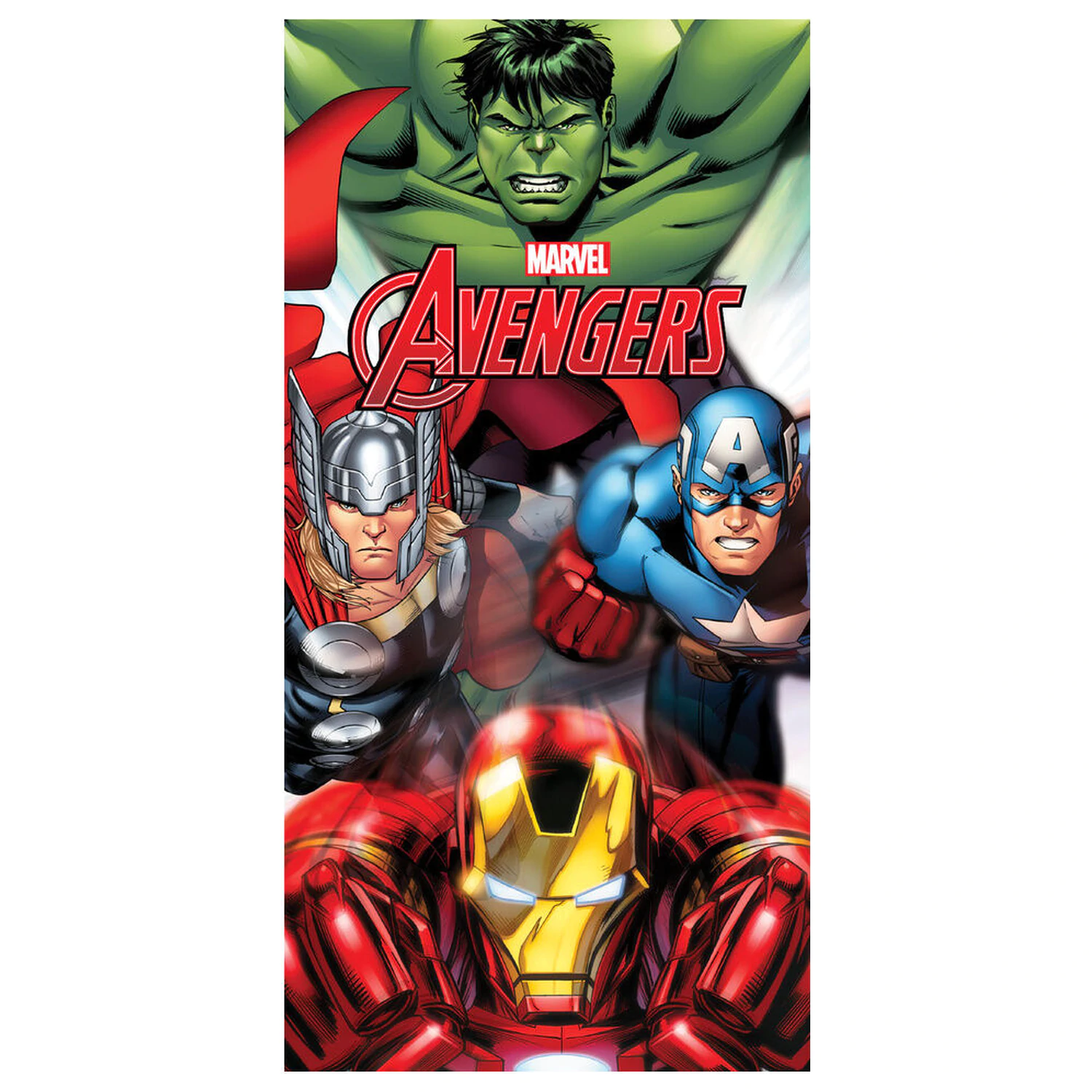 Marvel Avengers prosop de plaja din microfibra poza produsului