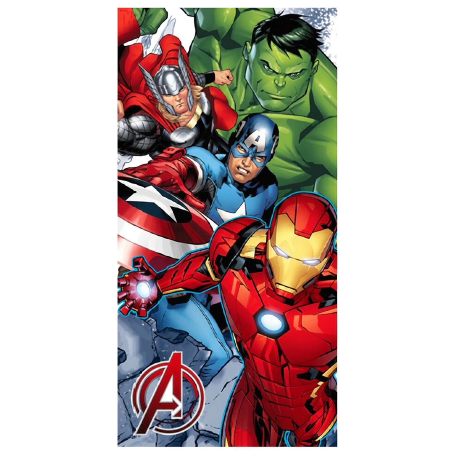 Marvel Avengers prosop de plaja din microfibra poza produsului