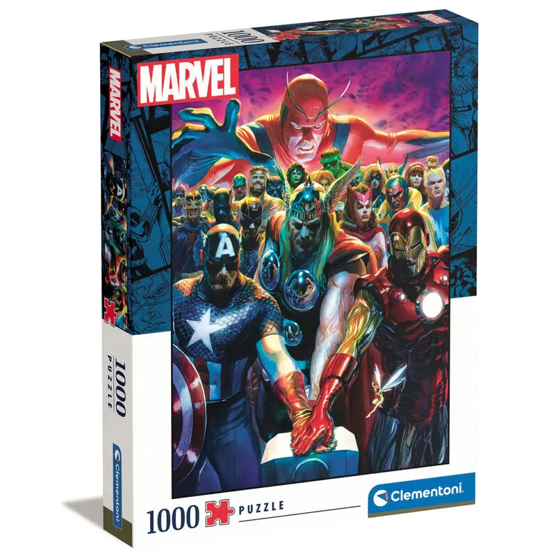 Marvel Jigsaw Puzzle Hereos Unite (1000 de piese) poza produsului