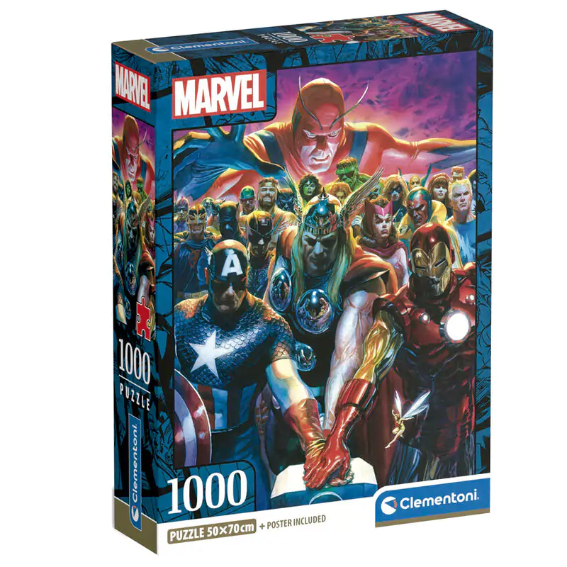 Marvel Avengers puzzle 1000 piese poza produsului