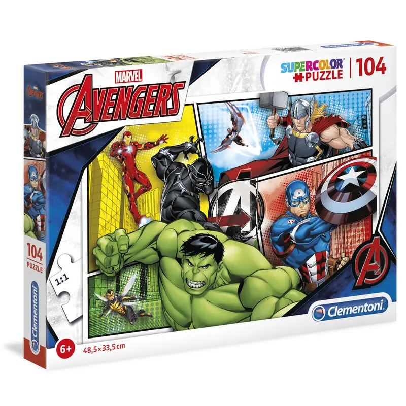 Marvel Avengers puzzle 104 piese poza produsului