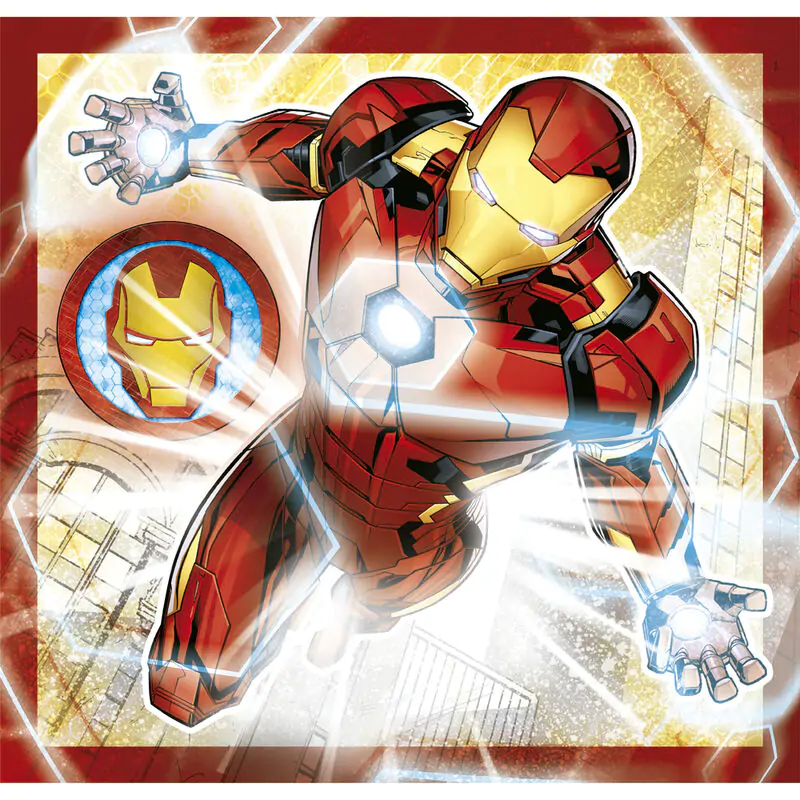 Marvel Avengers puzzle 3x48 piese poza produsului