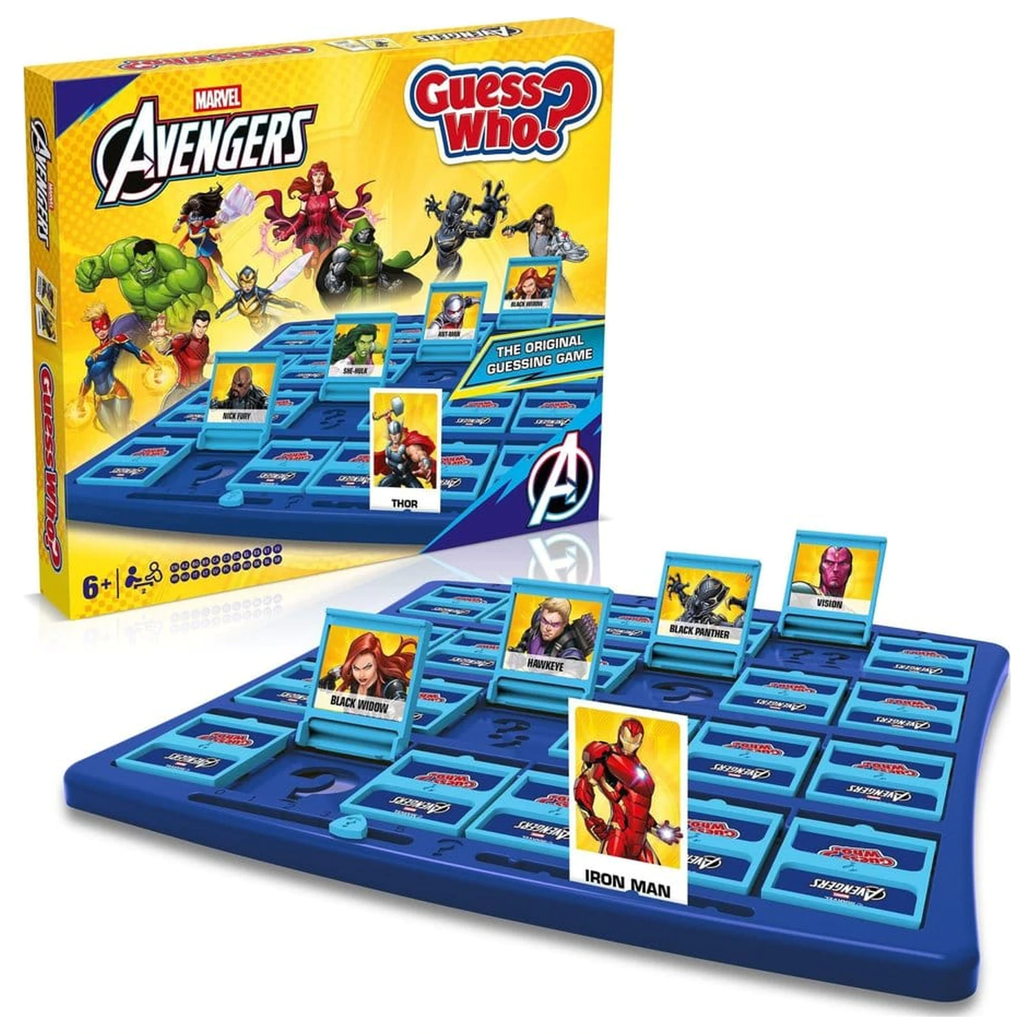 Marvel Board Game Guess Who? Avengers poza produsului