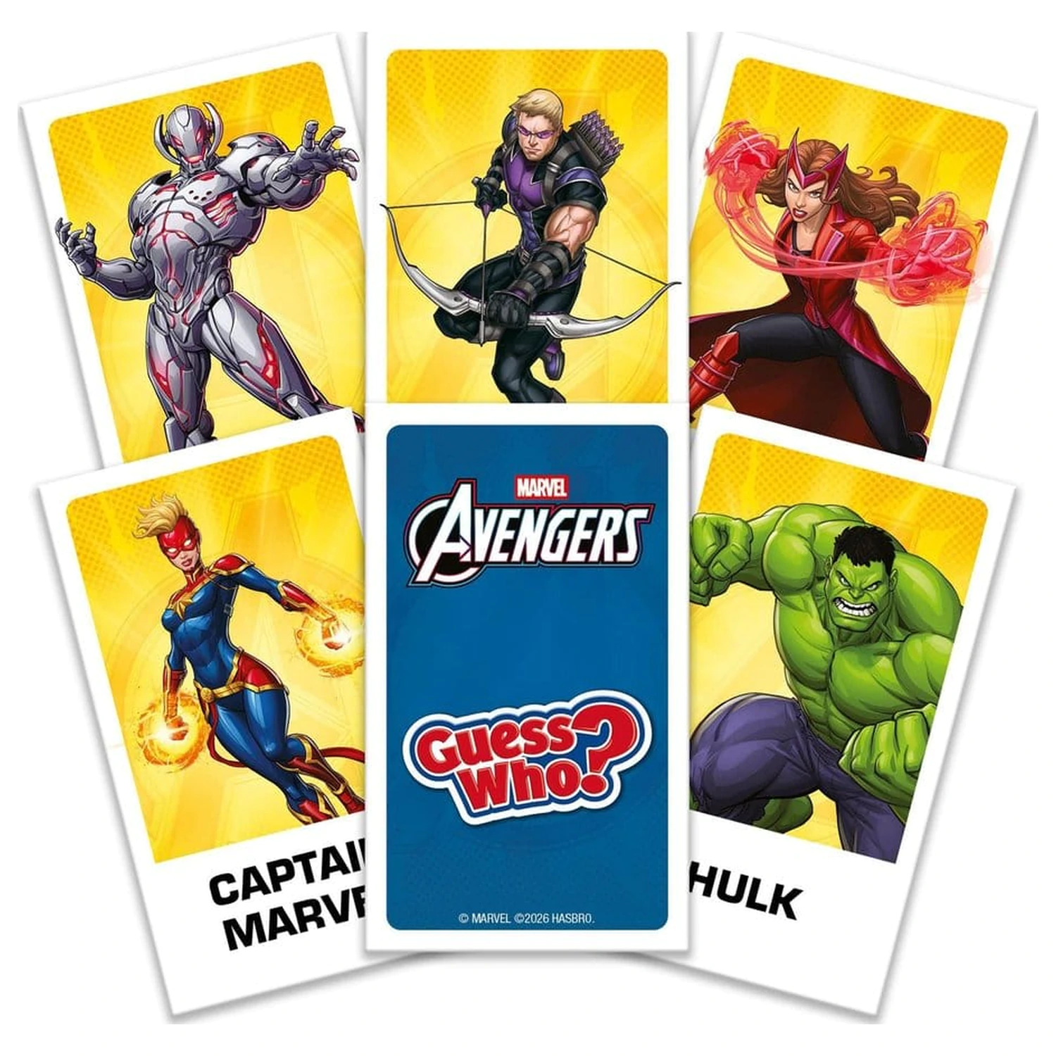 Marvel Board Game Guess Who? Avengers poza produsului