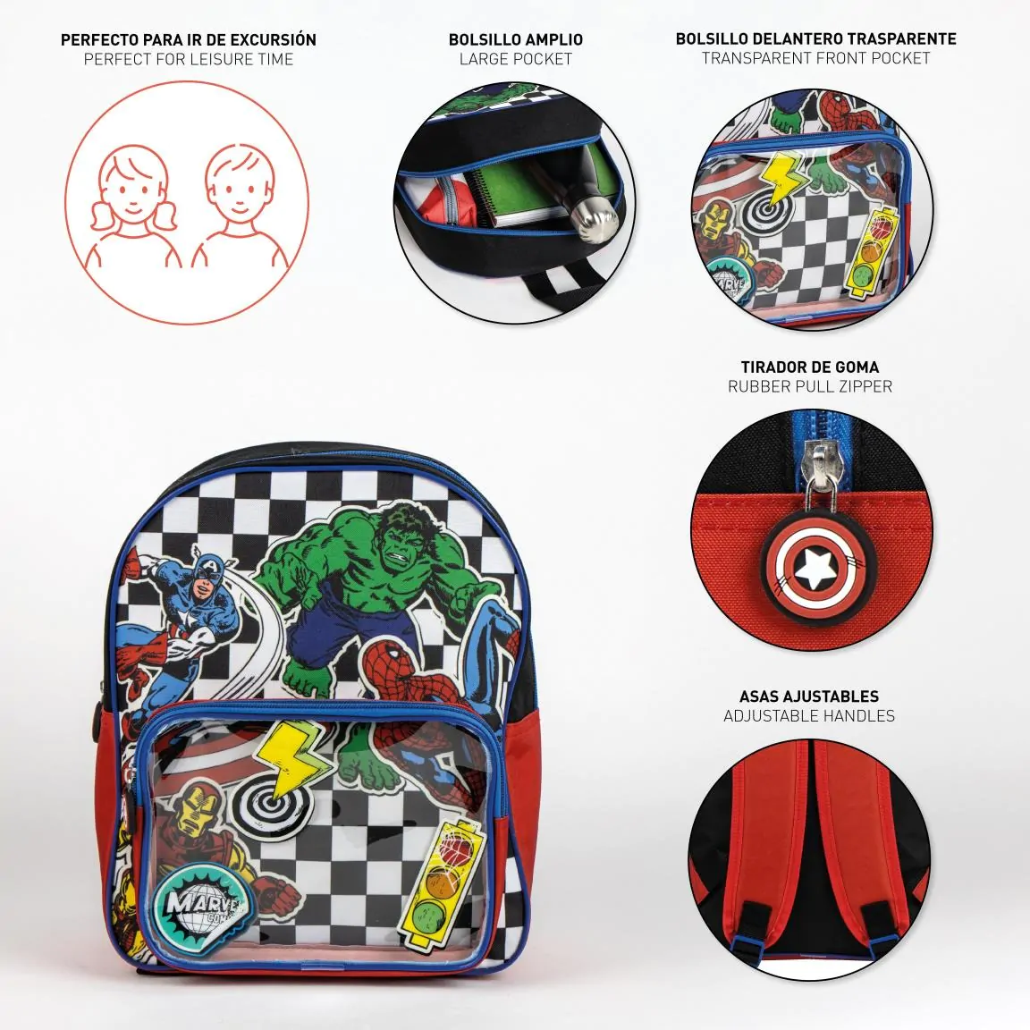 Rucsac Marvel Avengers 30cm poza produsului