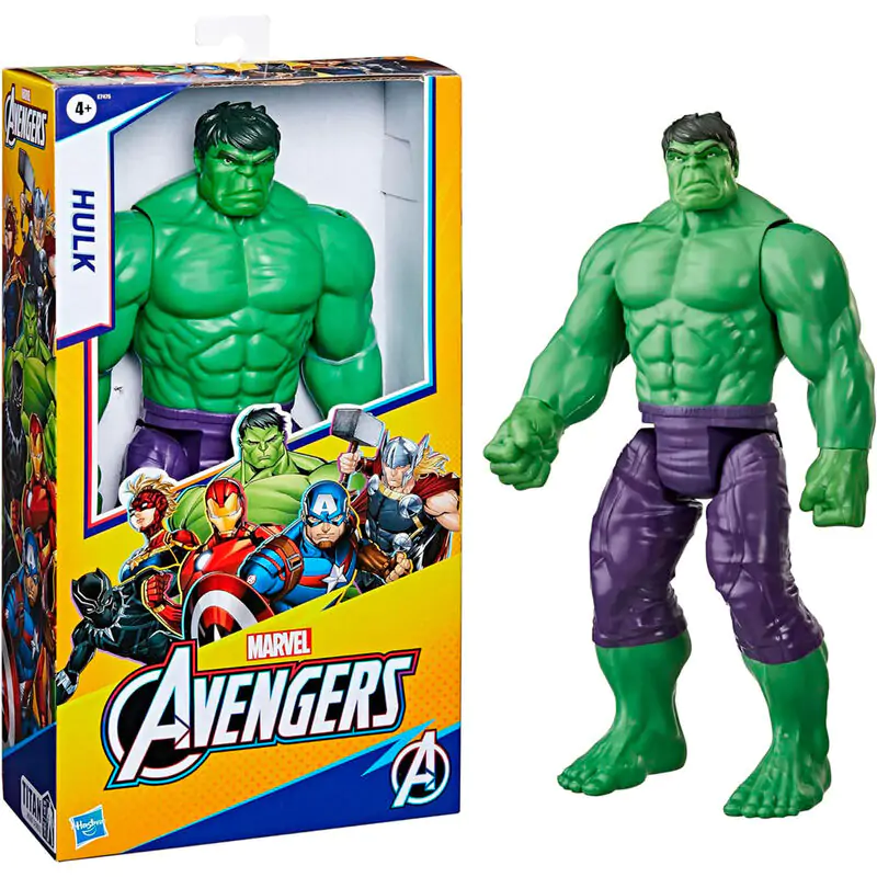 Marvel Avengers Titan Hero Hulk figurina deluxe 30cm poza produsului
