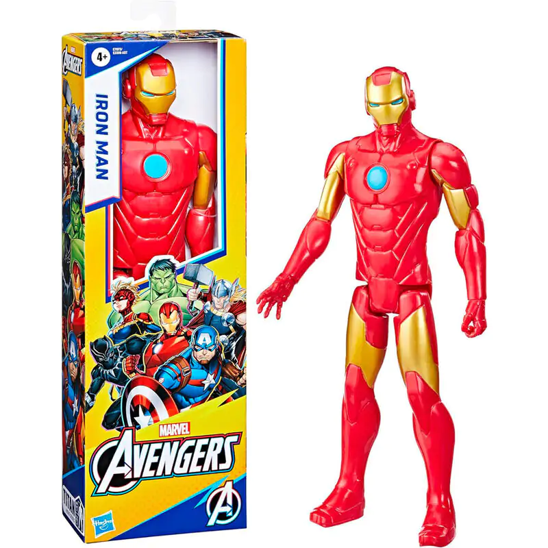 Marvel Avengers Titan Hero Iron Man figurină deluxe 30cm poza produsului