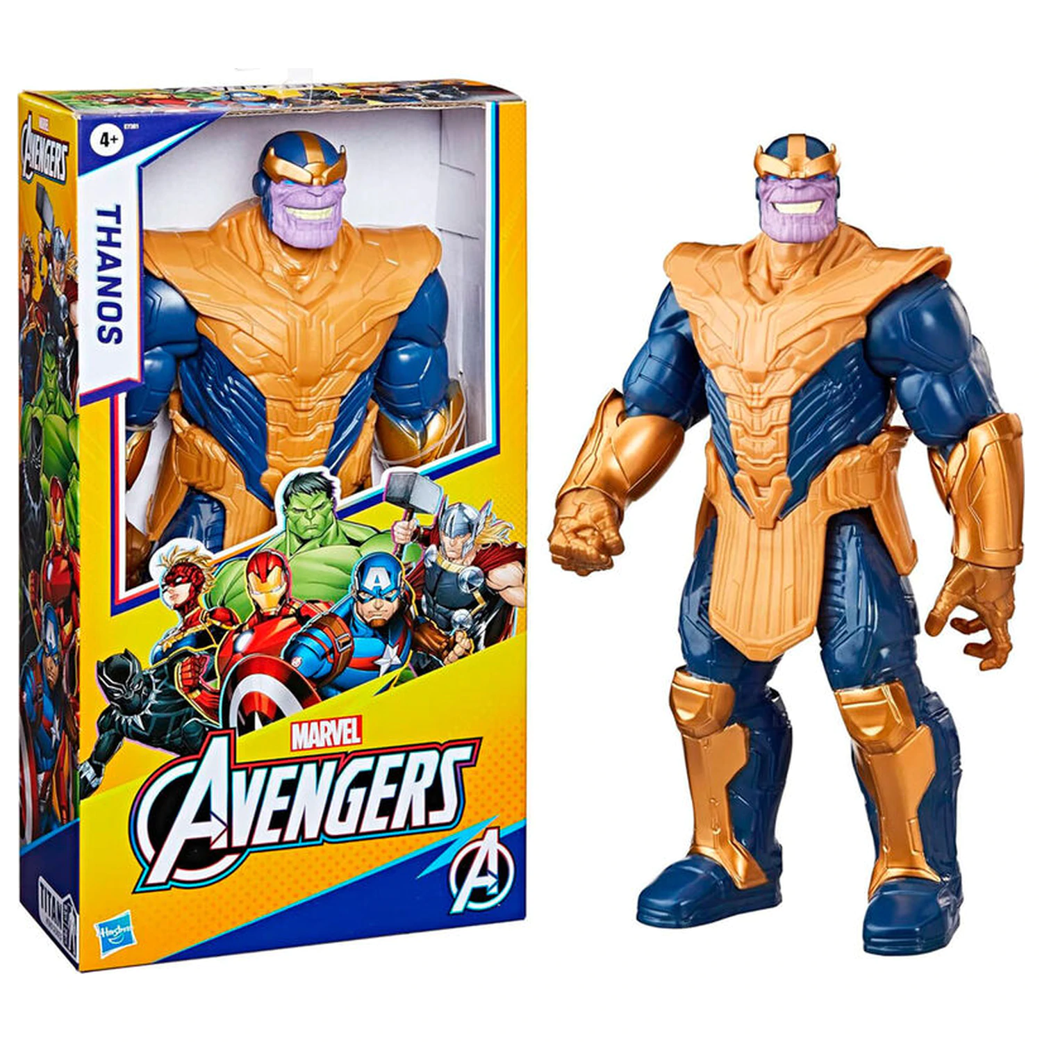 Marvel Avengers Titan Hero Thanos figurina deluxe 30cm poza produsului