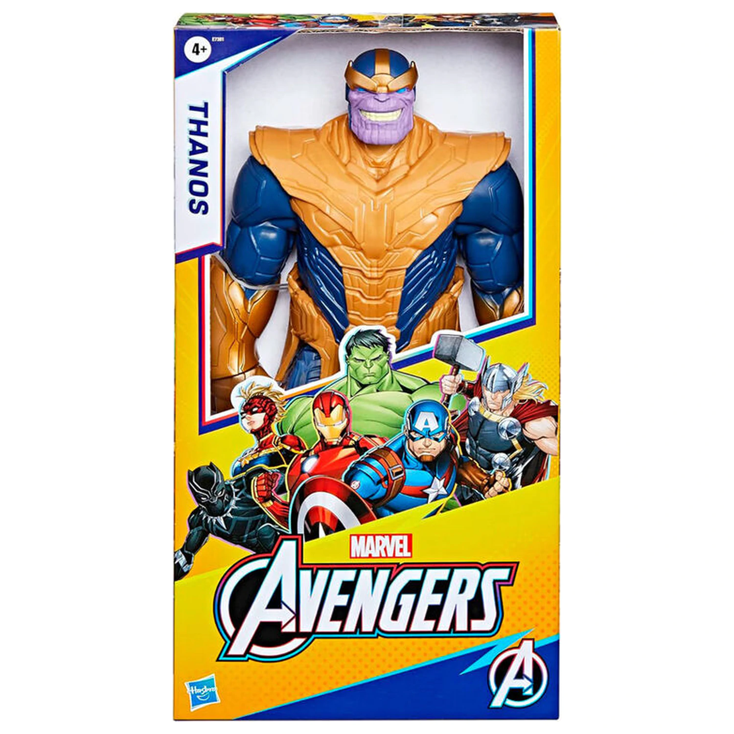 Marvel Avengers Titan Hero Thanos figurina deluxe 30cm poza produsului