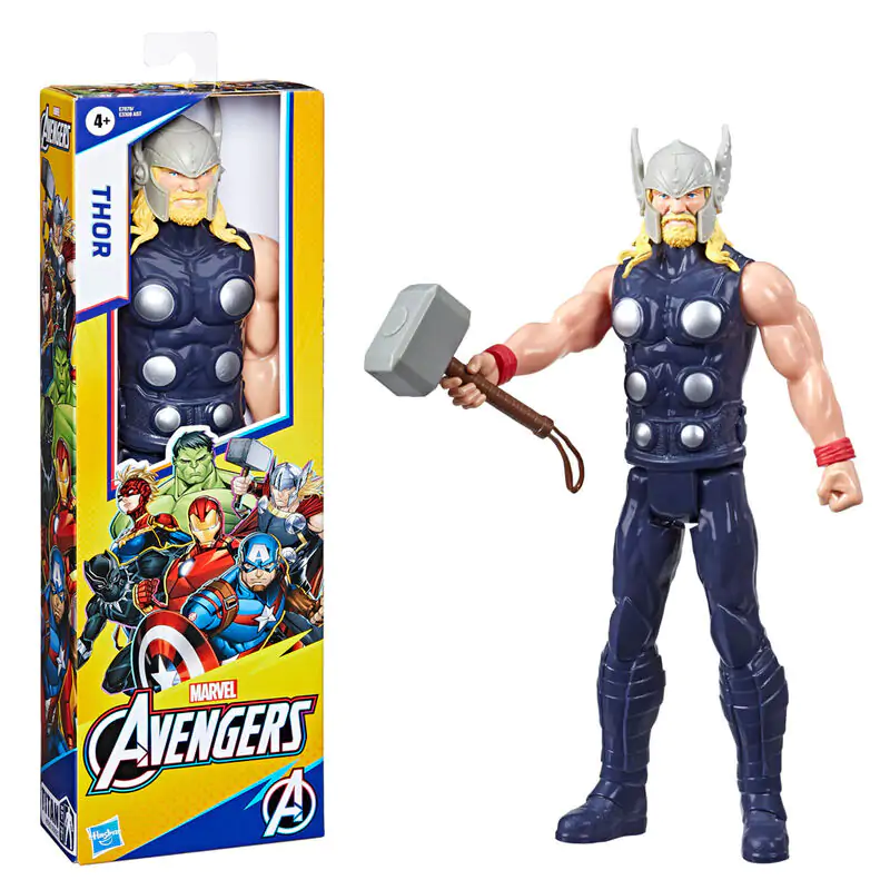 Figurină deluxe Marvel Avengers Titan Hero Thor 30 cm poza produsului