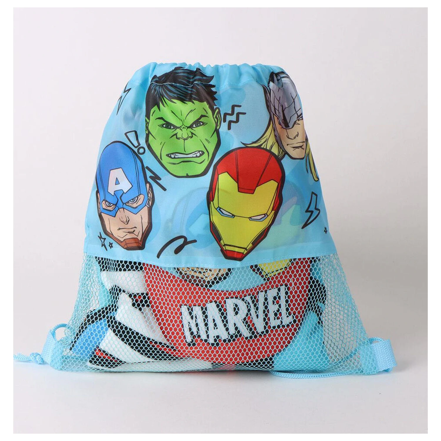 Prosop Marvel Avengers + geanta + set sapca poza produsului