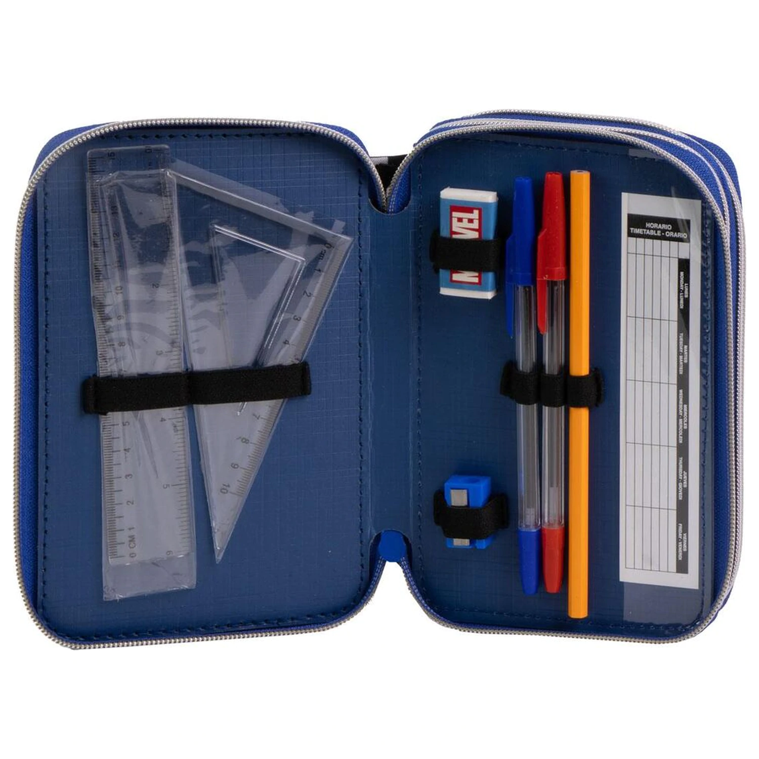 Marvel Avengers etui triplu pentru creioane poza produsului