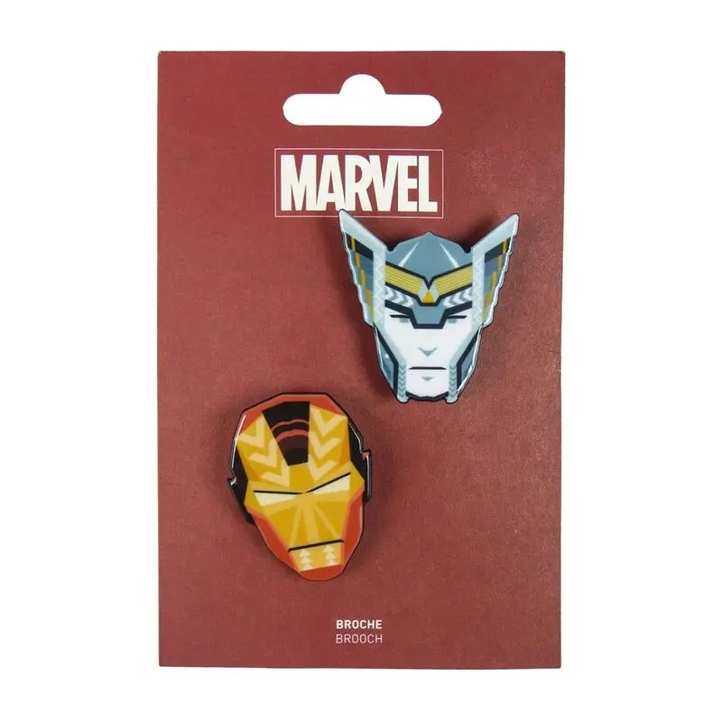 Set 2 brose Marvel Avengers poza produsului