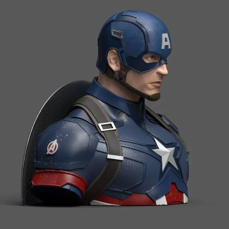 Marvel Avengers Endgame Captain America pusculita bust 20cm poza produsului