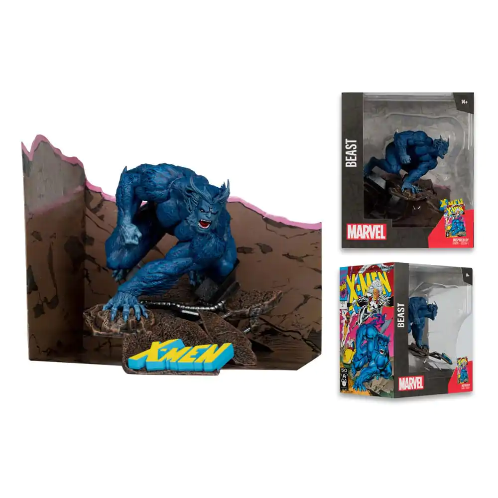 Marvel Collection Statuie PVC 1/10 Beast (X-Men #1) 12 cm poza produsului
