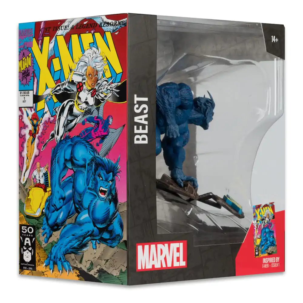 Marvel Collection Statuie PVC 1/10 Beast (X-Men #1) 12 cm poza produsului