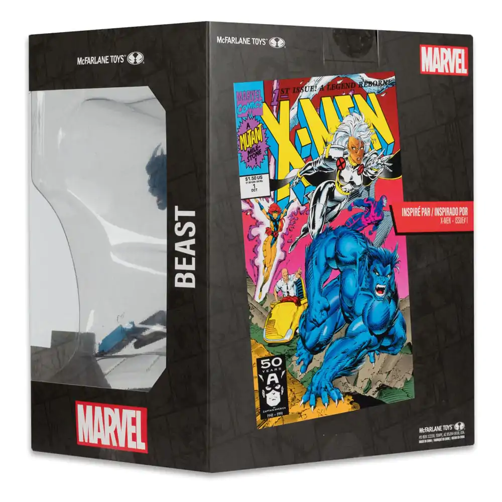 Marvel Collection Statuie PVC 1/10 Beast (X-Men #1) 12 cm poza produsului