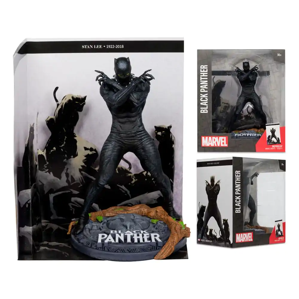 Marvel Collection Statuie PVC 1/10 Black Panther (Marvel Knights #4) 17 cm poza produsului