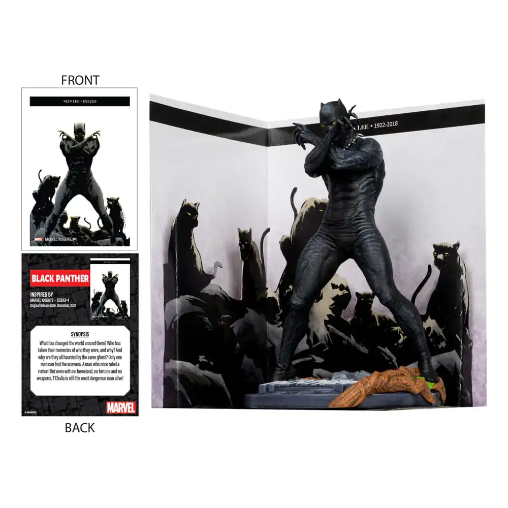 Marvel Collection Statuie PVC 1/10 Black Panther (Marvel Knights #4) 17 cm poza produsului