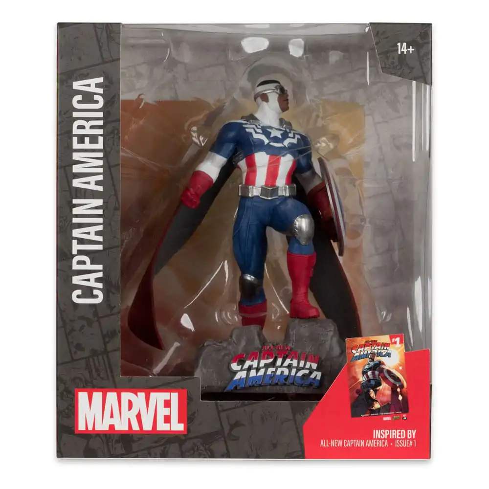 Marvel Collection Statuie PVC 1/10 Captain America (All-New Captain America #1) 17 cm poza produsului