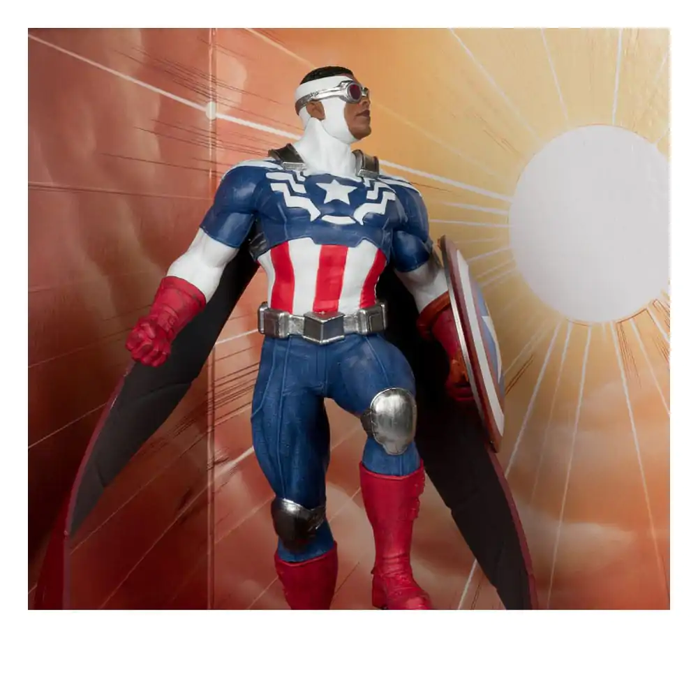 Marvel Collection Statuie PVC 1/10 Captain America (All-New Captain America #1) 17 cm poza produsului