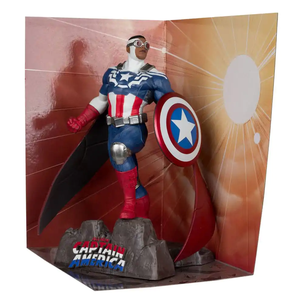 Marvel Collection Statuie PVC 1/10 Captain America (All-New Captain America #1) 17 cm poza produsului