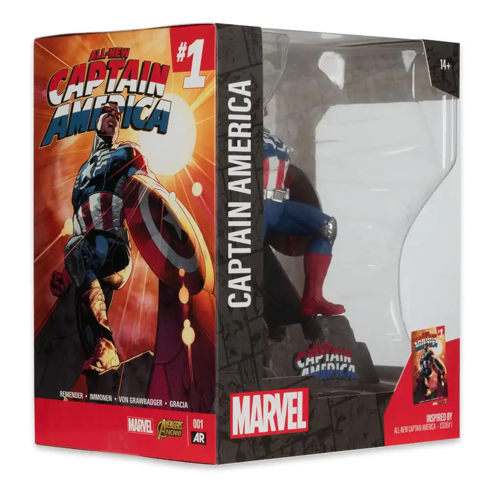 Marvel Collection Statuie PVC 1/10 Captain America (All-New Captain America #1) 17 cm poza produsului