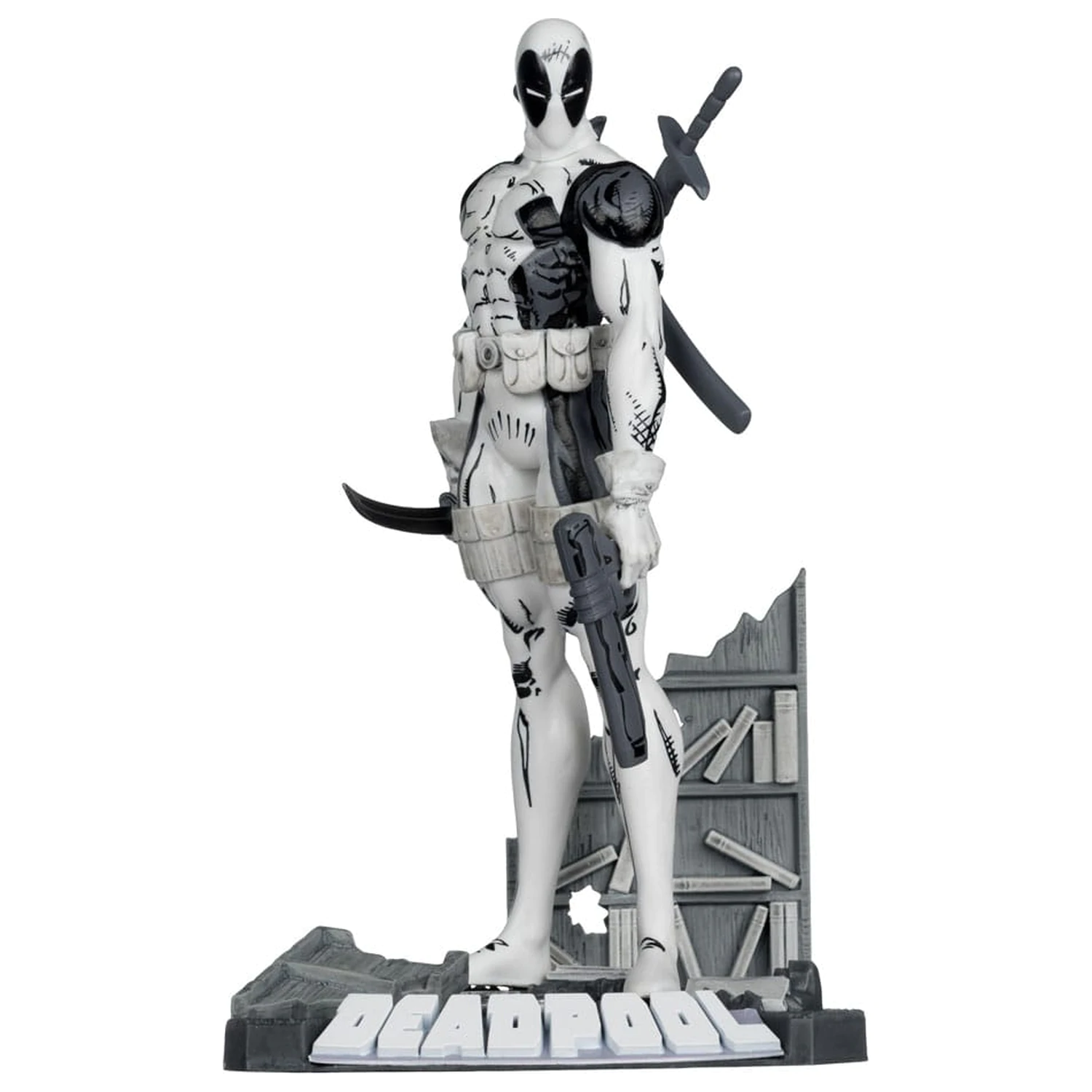 Marvel Collection Statuie din PVC 1/10 Deadpool (The New Mutants #98) (Line Art) (Gold Label) 17 cm poza produsului