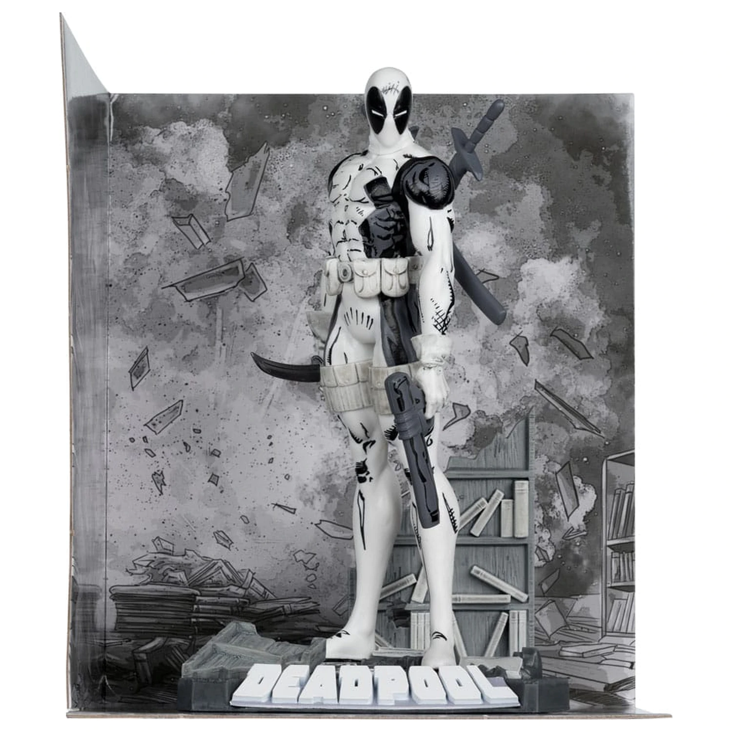 Marvel Collection Statuie din PVC 1/10 Deadpool (The New Mutants #98) (Line Art) (Gold Label) 17 cm poza produsului