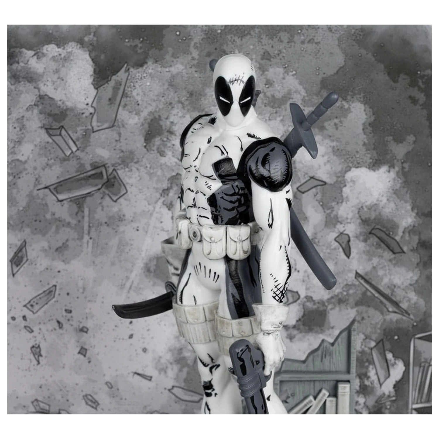 Marvel Collection Statuie din PVC 1/10 Deadpool (The New Mutants #98) (Line Art) (Gold Label) 17 cm poza produsului