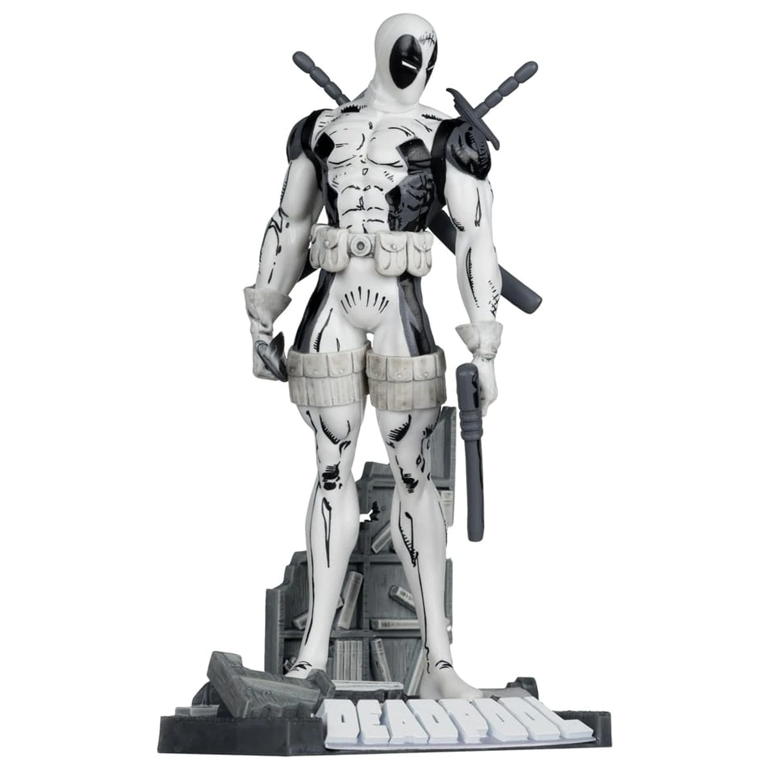 Marvel Collection Statuie din PVC 1/10 Deadpool (The New Mutants #98) (Line Art) (Gold Label) 17 cm poza produsului