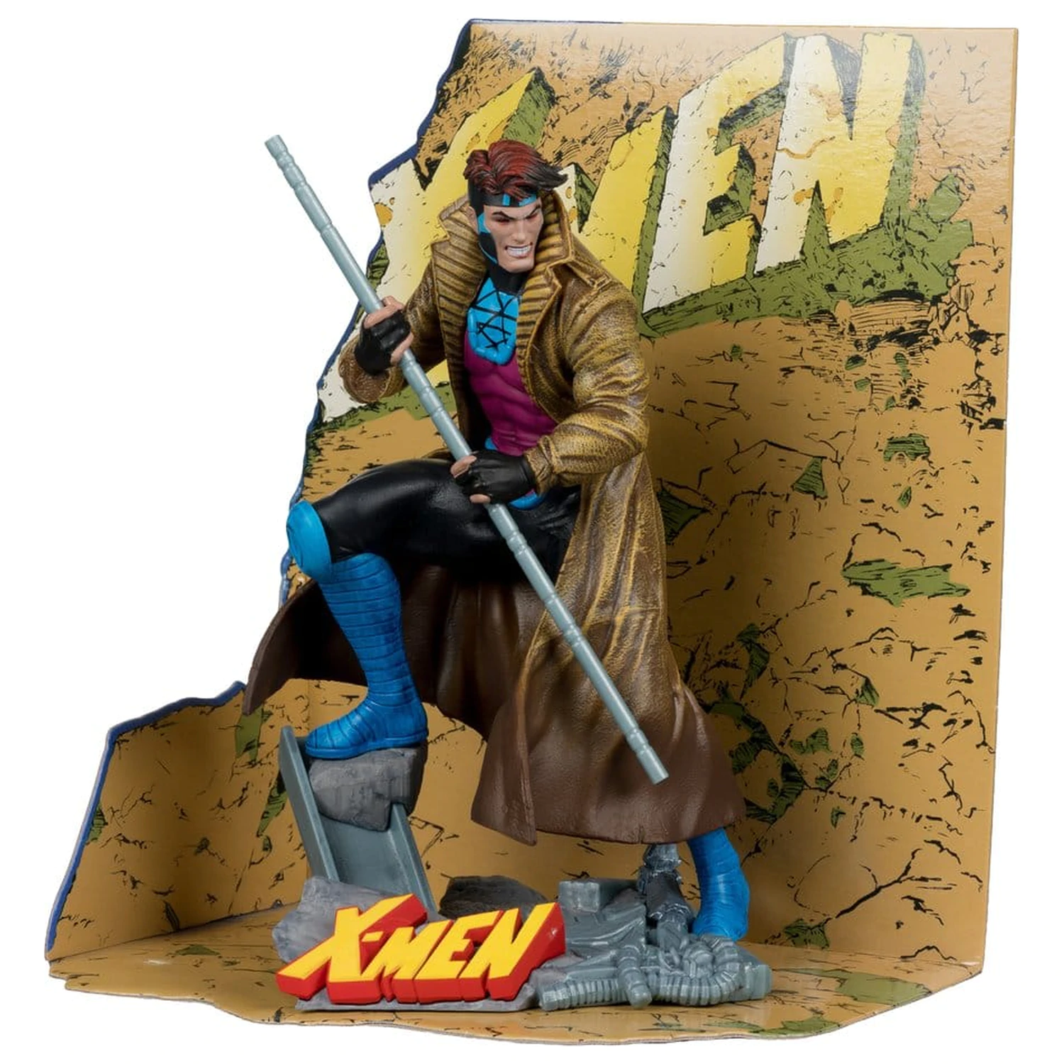 Marvel Collection Statuie din PVC 1/10 Gambit (X-Men #1) 18 cm poza produsului