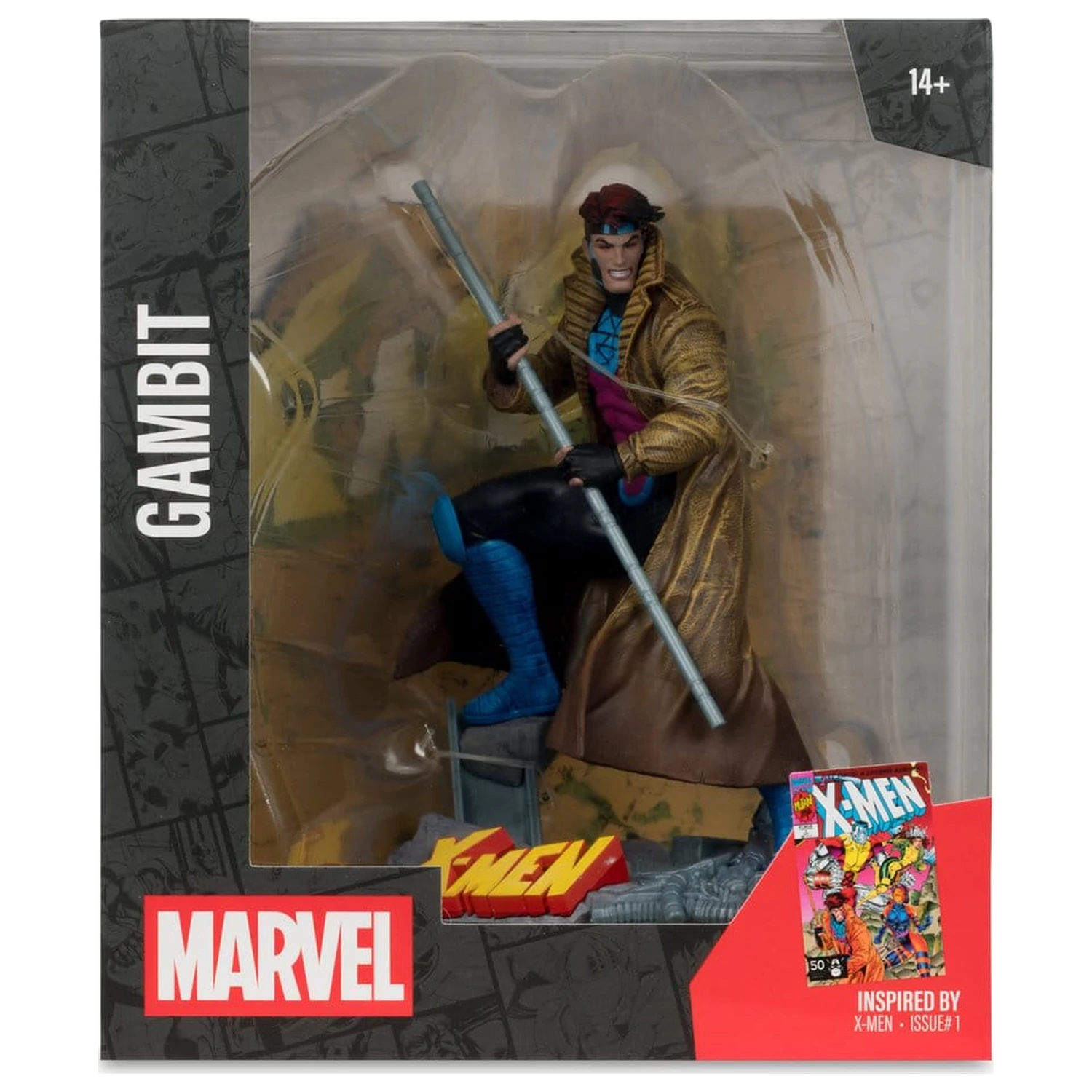 Marvel Collection Statuie din PVC 1/10 Gambit (X-Men #1) 18 cm poza produsului