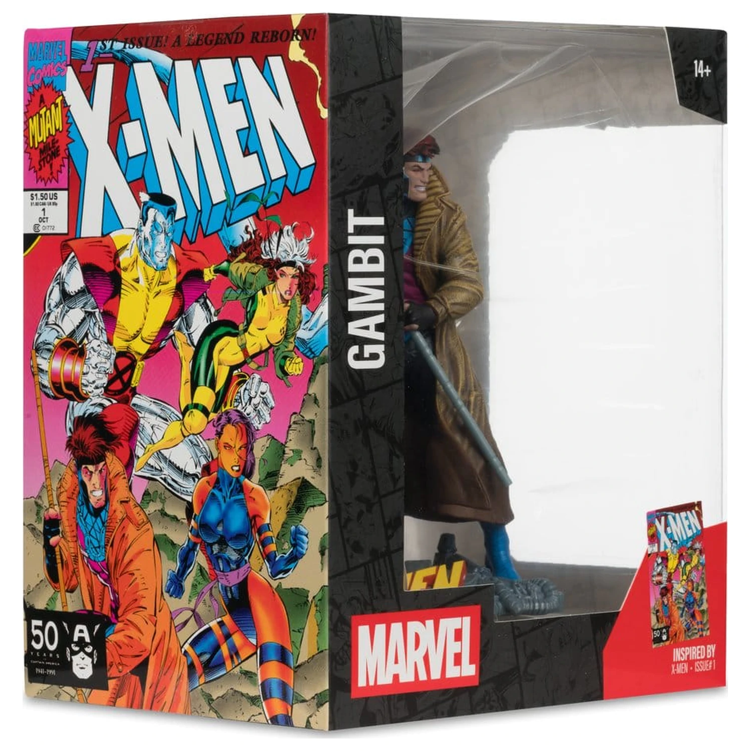 Marvel Collection Statuie din PVC 1/10 Gambit (X-Men #1) 18 cm poza produsului