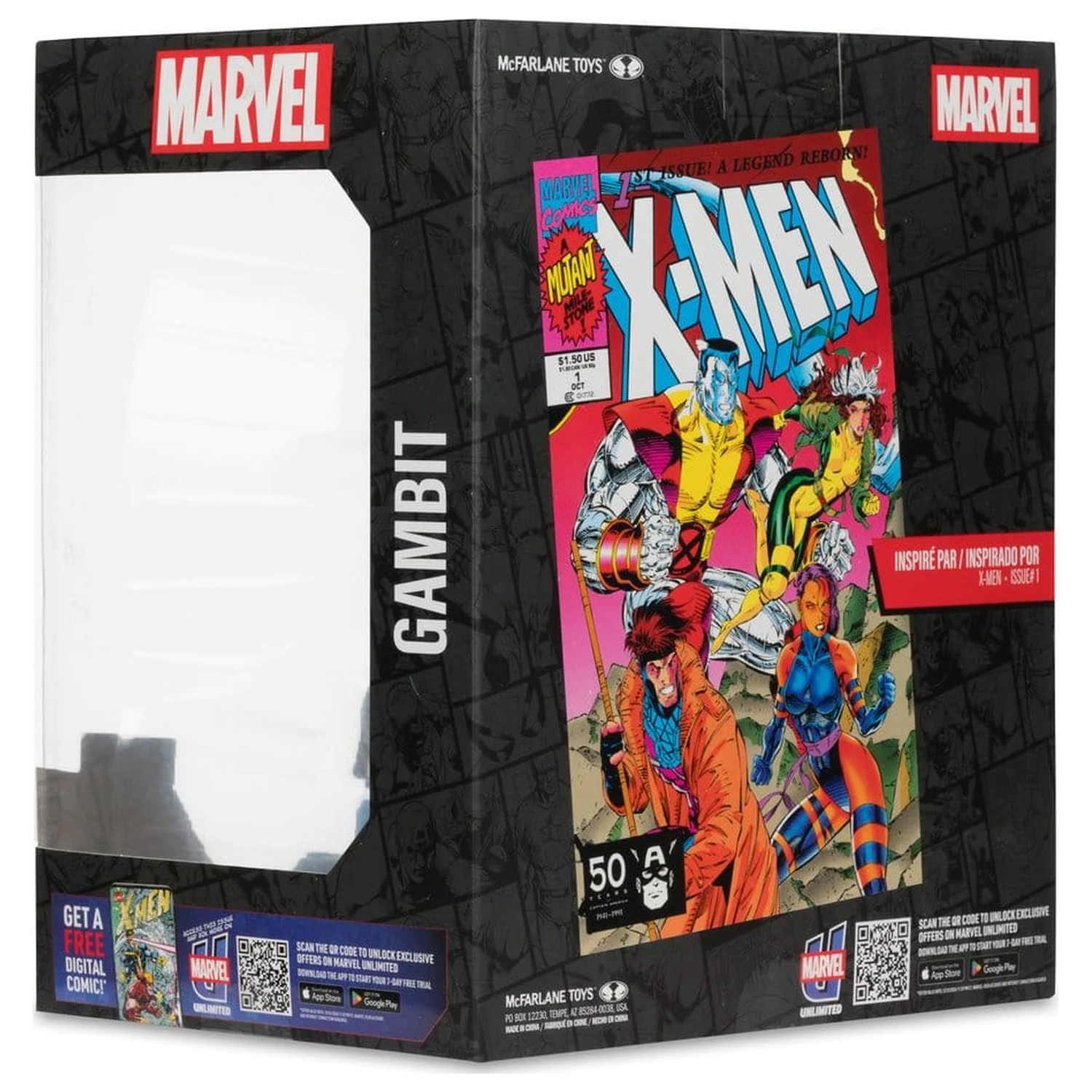 Marvel Collection Statuie din PVC 1/10 Gambit (X-Men #1) 18 cm poza produsului