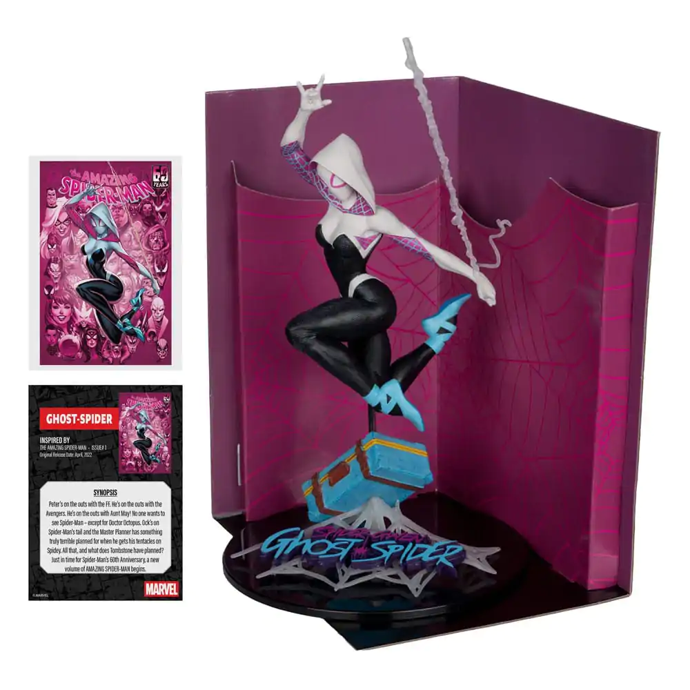 Statua PVC Marvel Collection 1/10 Ghost-Spider (The Amazing Spider-Man #1) 17 cm poza produsului