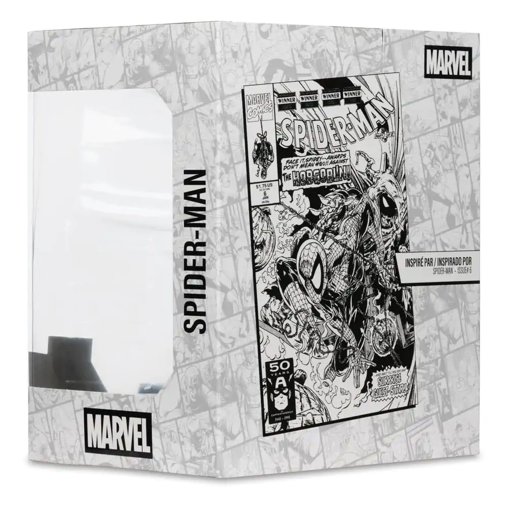 Marvel Collection Statuie din PVC 1/10 Spider-Man (Spider-Man #6)(Line Art)(Gold Label) 10 cm poza produsului