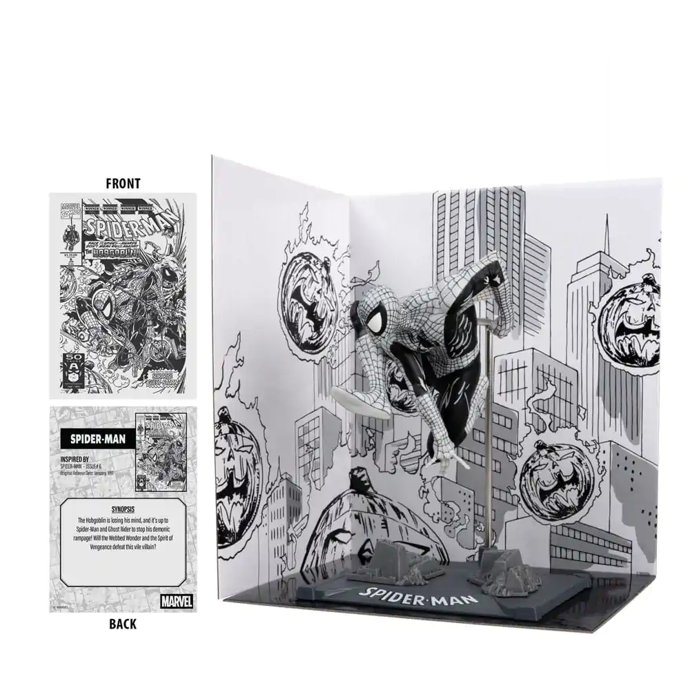 Marvel Collection Statuie din PVC 1/10 Spider-Man (Spider-Man #6)(Line Art)(Gold Label) 10 cm poza produsului