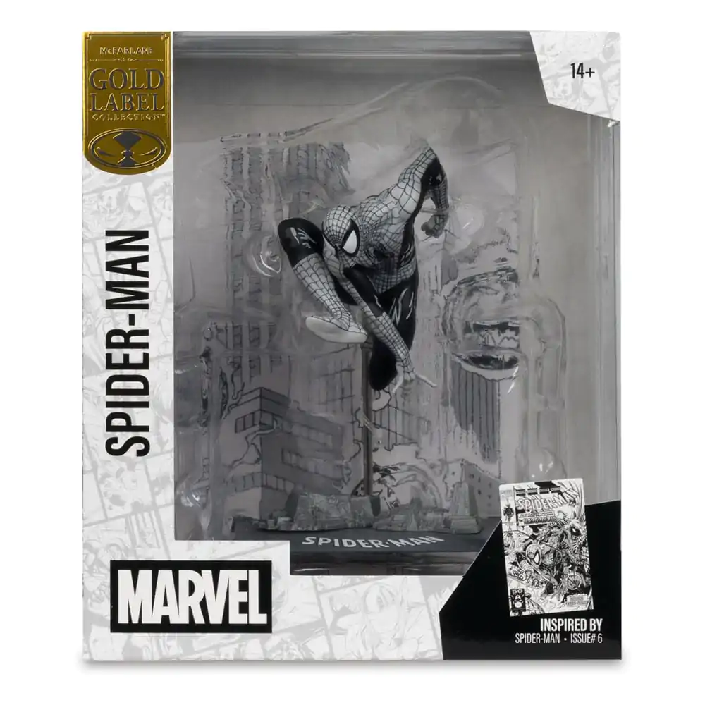 Marvel Collection Statuie din PVC 1/10 Spider-Man (Spider-Man #6)(Line Art)(Gold Label) 10 cm poza produsului