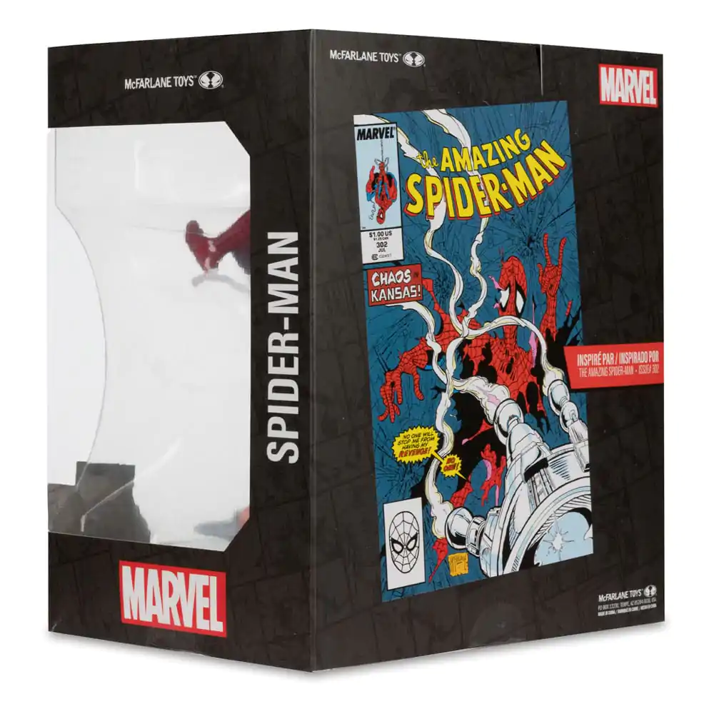 Marvel Collection Statuie PVC 1/10 Spider-Man (The Amazing Spider-Man #302) 17 cm poza produsului