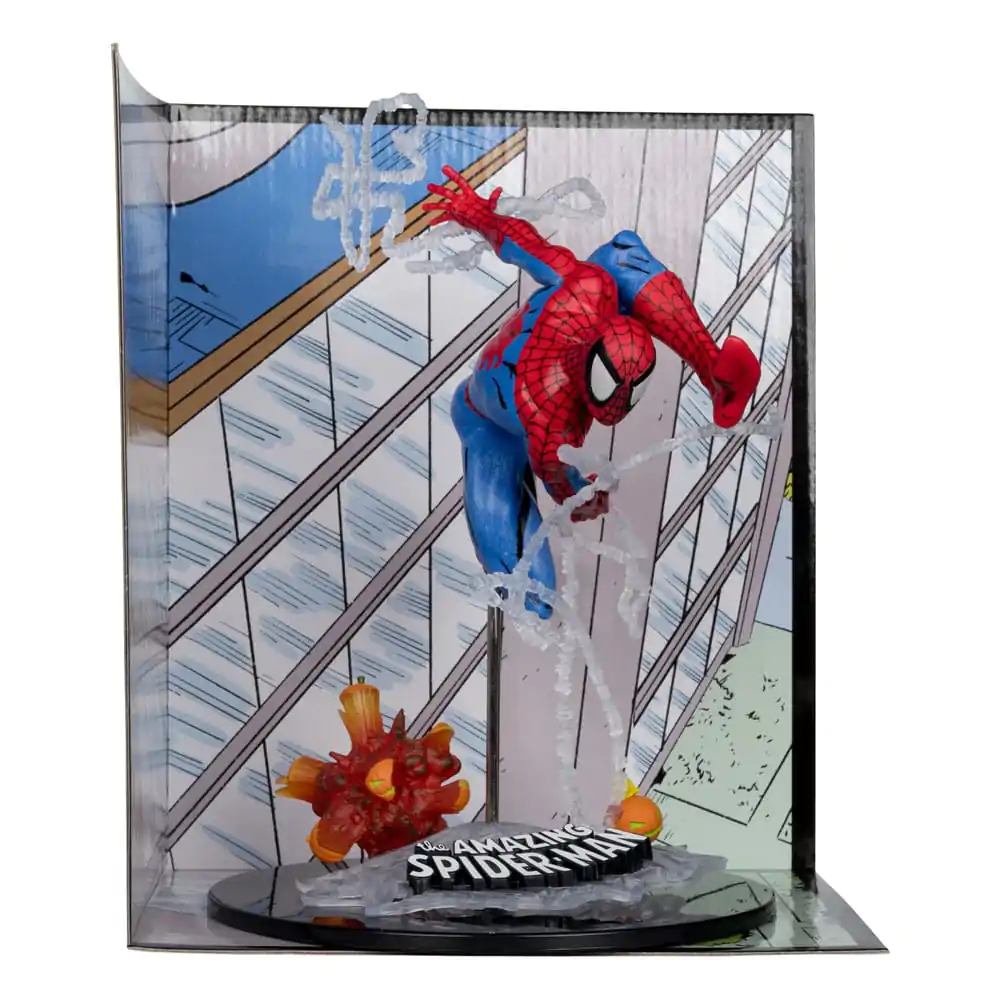 Marvel Collection Statuie PVC 1/10 Spider-Man (The Amazing Spider-Man #302) 17 cm poza produsului