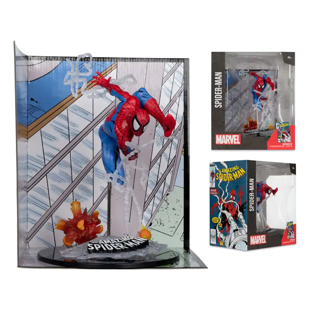 Marvel Collection Statuie PVC 1/10 Spider-Man (The Amazing Spider-Man #302) 17 cm poza produsului