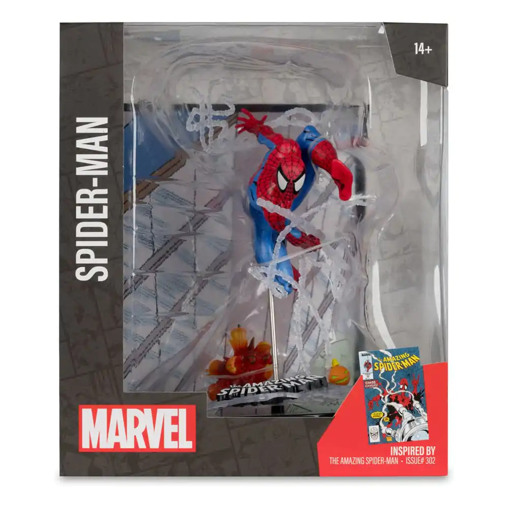 Marvel Collection Statuie PVC 1/10 Spider-Man (The Amazing Spider-Man #302) 17 cm poza produsului